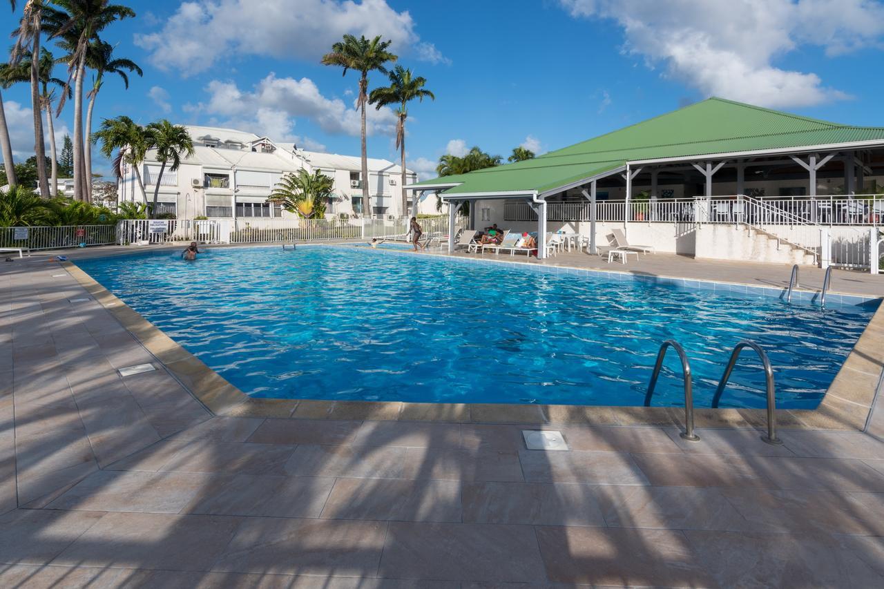 Superbe Studio En Duplex, Vue Sur Mer Et Piscine Lägenhet Le Gosier  Exteriör bild